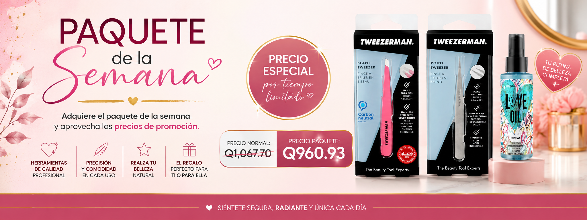 Esenciales de Ojos, Labios y Piel